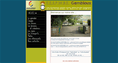 Desktop Screenshot of gembloux.studio64.be