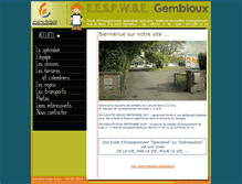 Tablet Screenshot of gembloux.studio64.be